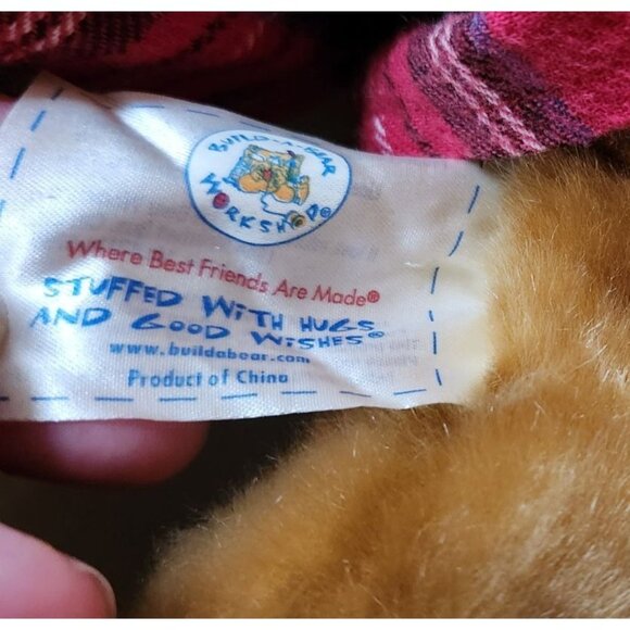 Build-A-Bear Cardinals 2006 World Series Plush Teddy Bear In Plaid Shorts - Picture 4 of 9